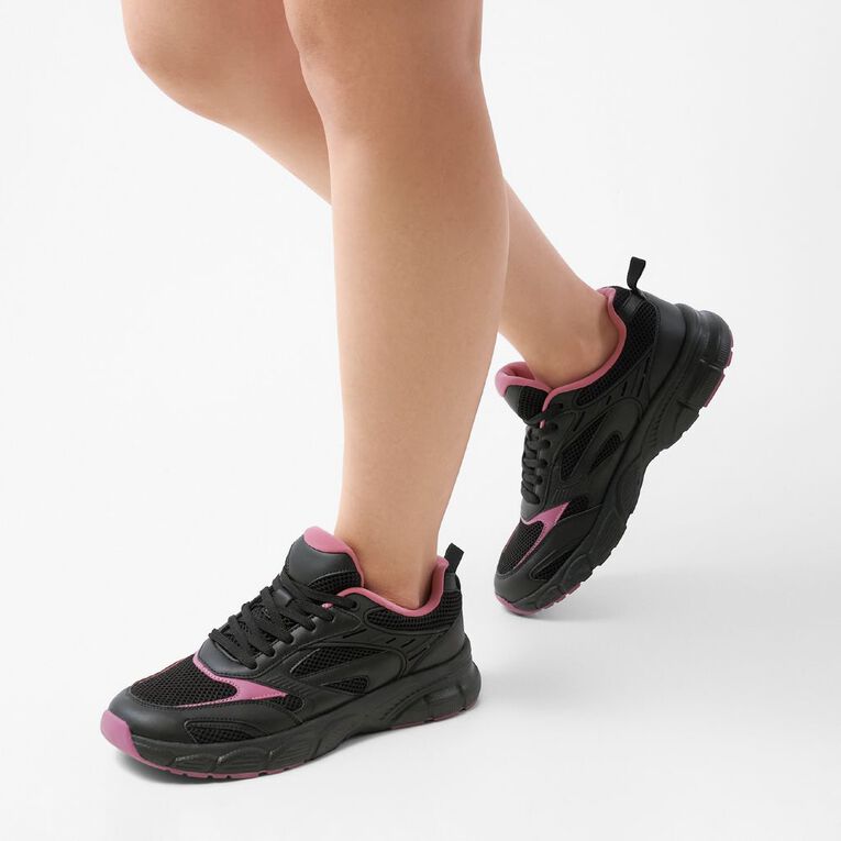 Active Intent Women's Daphne Trainers, Black, hi-res