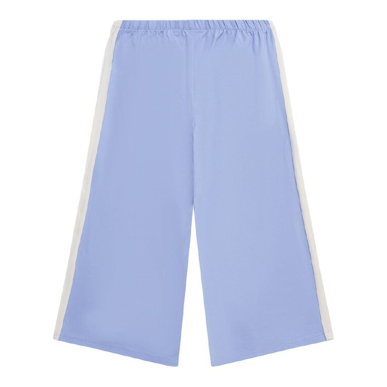 Young Original Wide Leg Side Stripe Pants, Blue Light, hi-res