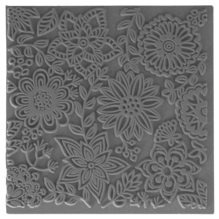 Cernit Texture Plate 9cm Blossoms, , hi-res