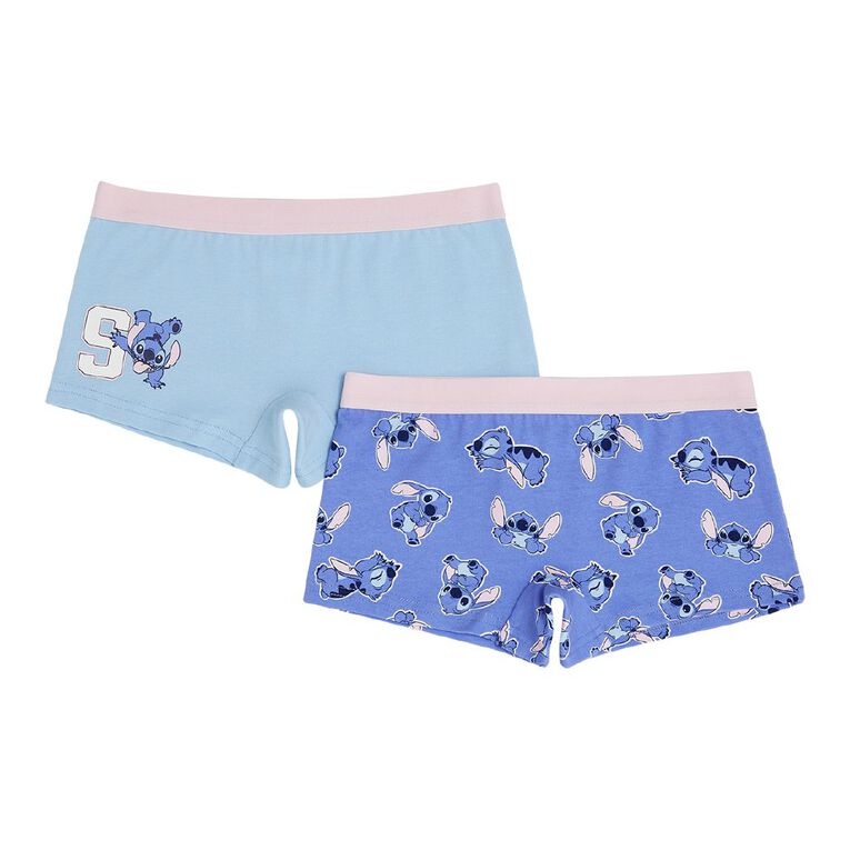 Stitch Shortie 2 Pack, Blue Mid, hi-res