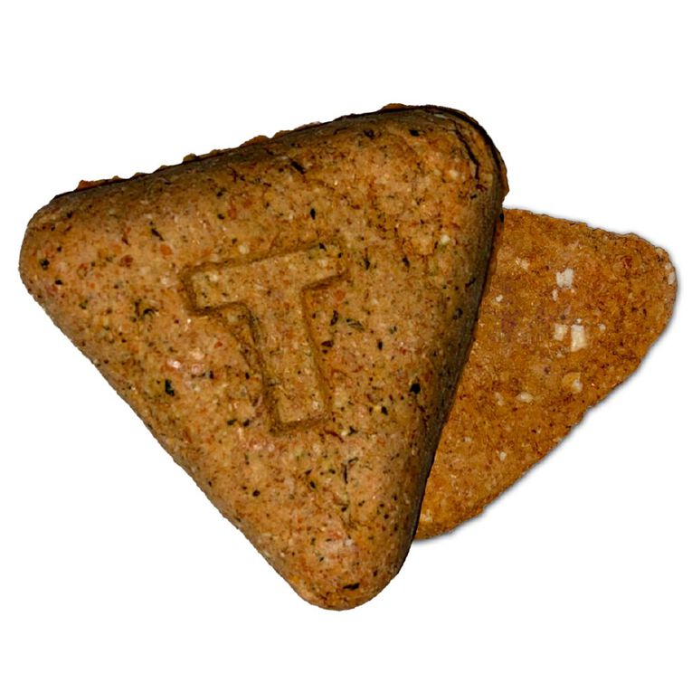 TUX Kiwi Faves Baked Peanut Butter Flavour Dog Treats 400g, , hi-res