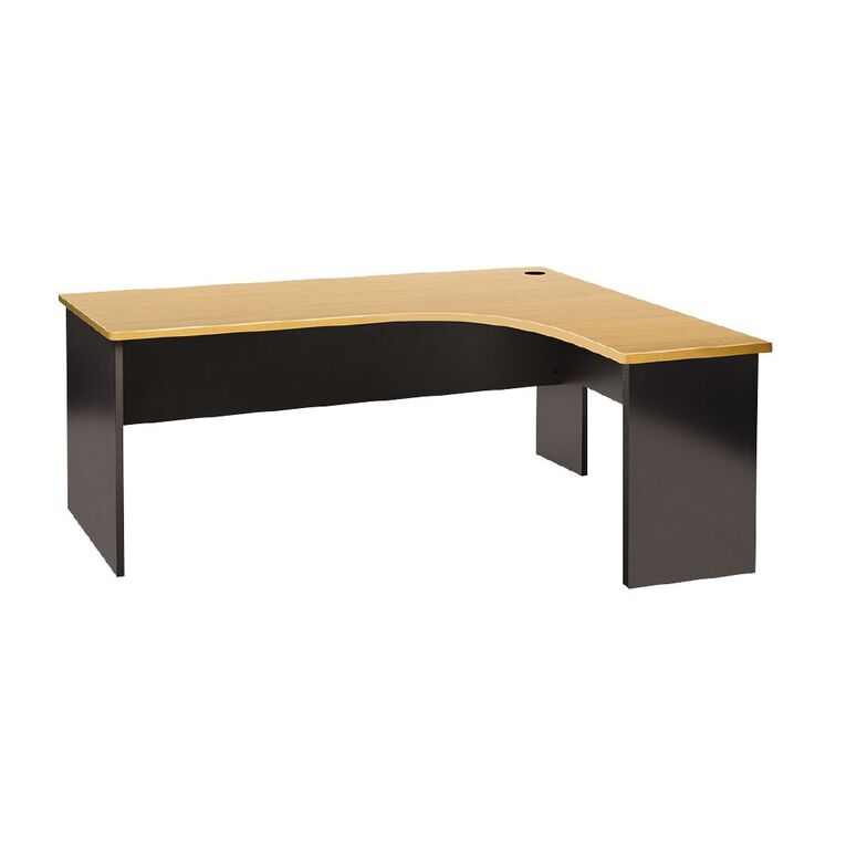 Jasper J Emerge Workstation RH 1800 x 1200 Beech/Ironstone, , hi-res