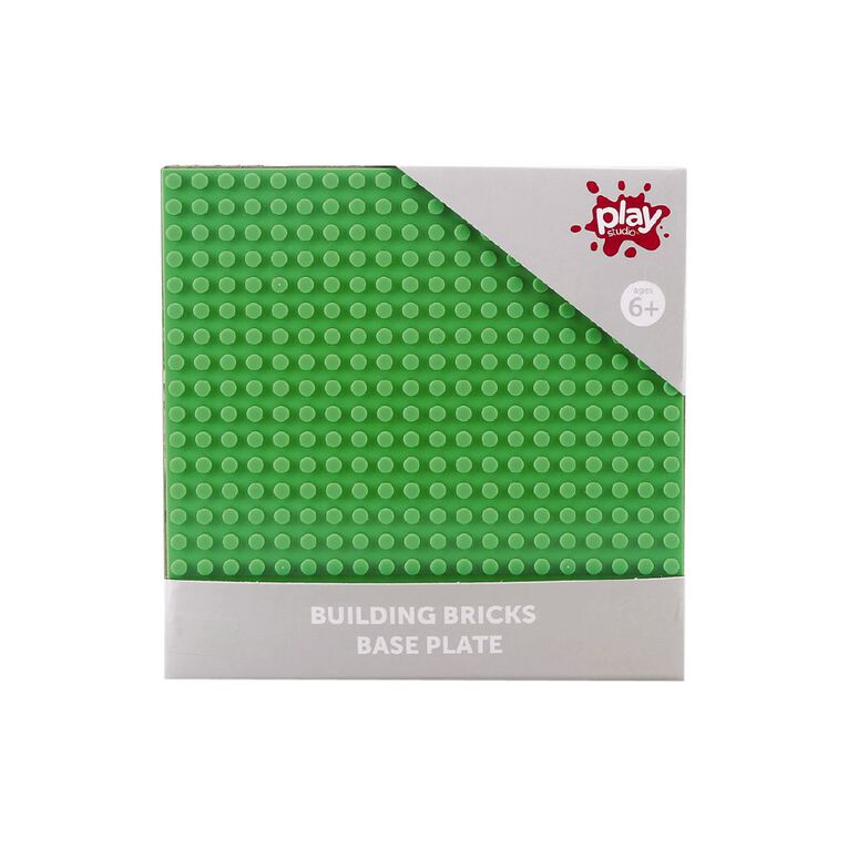 Play Studio Building Bricks Base Plate Assorted The Warehouse