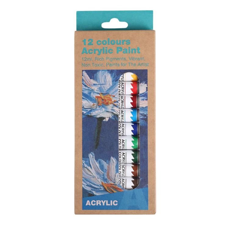 Acrylic Paint 12 Pack, , hi-res