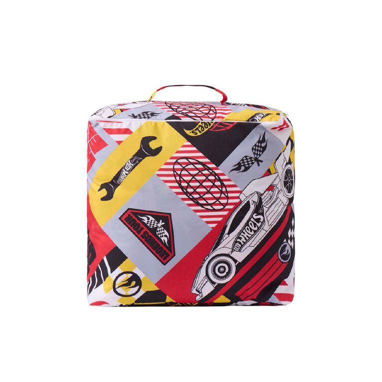 Hot Wheels Comforter Set 2 Piece Multi-Coloured Single, , hi-res