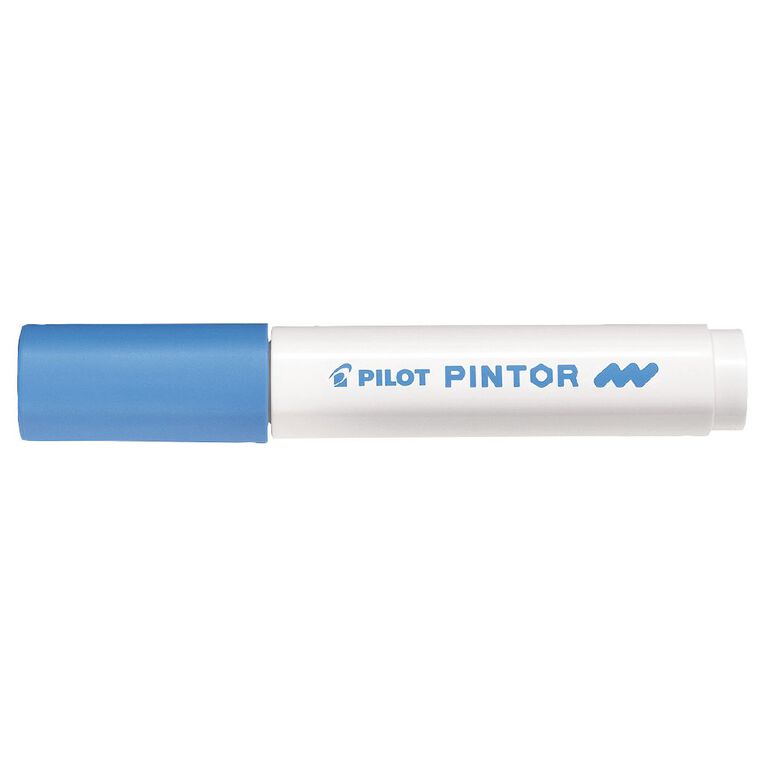 Pilot Pintor Marker Bullet Medium 4.5mm Tip Blue Light, , hi-res