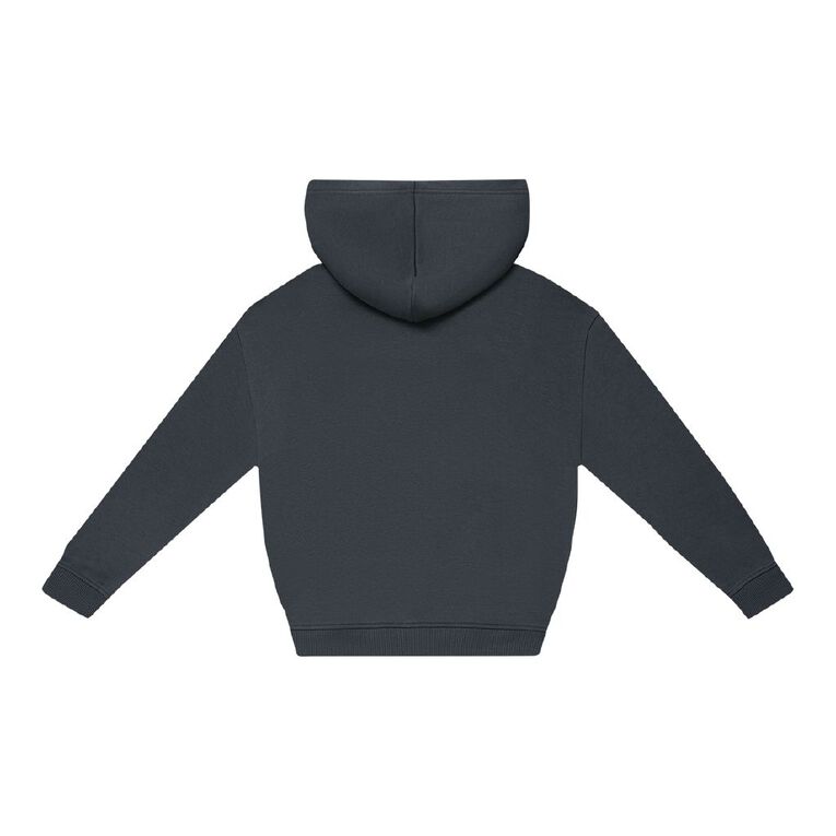 Young Original Print Pullover Hoodie, Grey Dark, hi-res