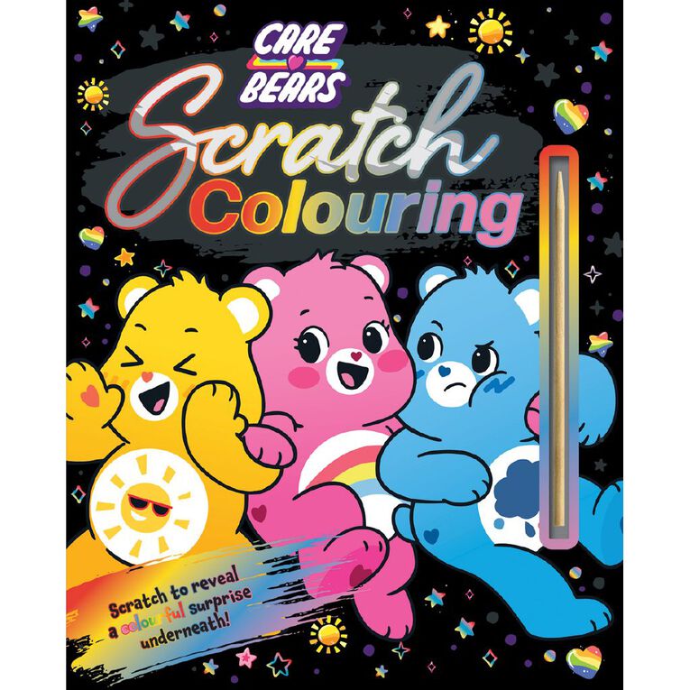 Care Bears: Scratch Colouring, , hi-res