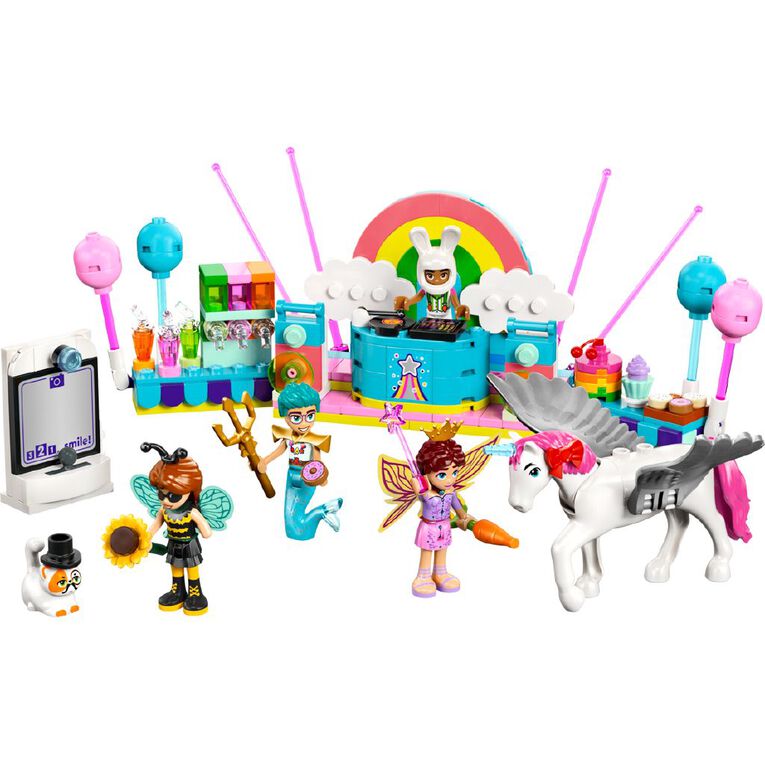 LEGO Friends Costume Party with Unicorn and Fairy 42661, , hi-res