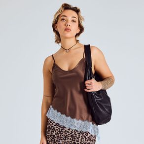 BRDRLESS Amelia Lace Trim Cami