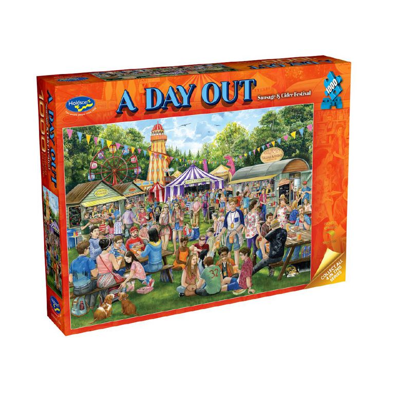 A Day Out 1000 Piece Puzzle Assorted, , hi-res