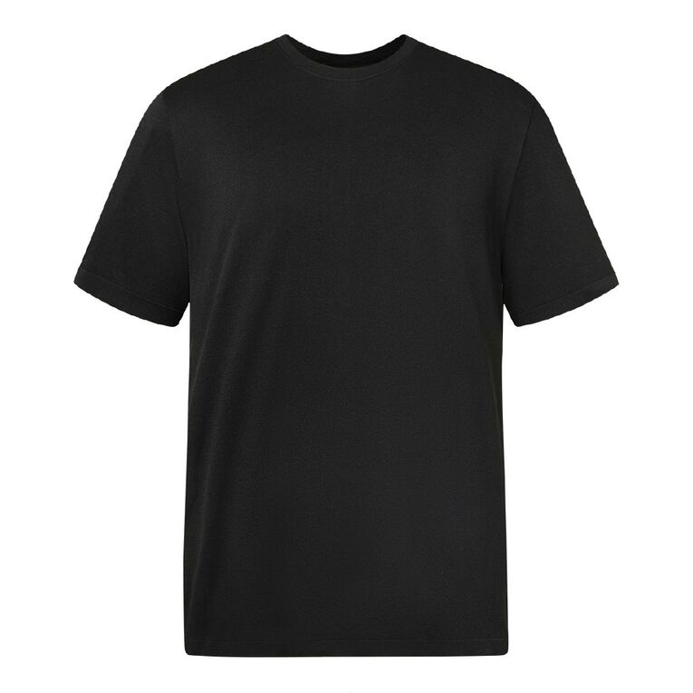 Active Intent Men's Seamless Tee, Black, hi-res