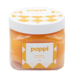 poppi body scrub tropical mango 1 each