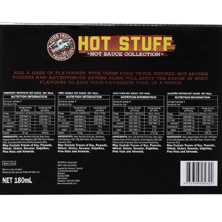 Hot Stuff Hot Sauce Collection, , hi-res