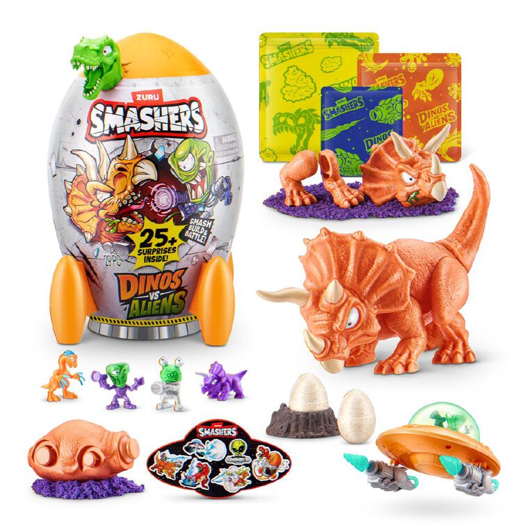 Zuru Smashers Dinos Vs Aliens Series 1, , hi-res