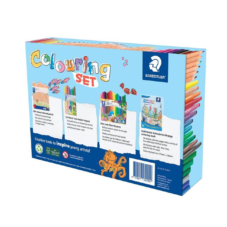 Staedtler Colouring Box Set Underwater Adventures, , hi-res