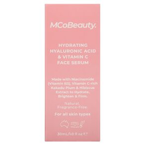 MCoBeauty Hydrating Hyaluronic Acid and Vitamin C Face Serum