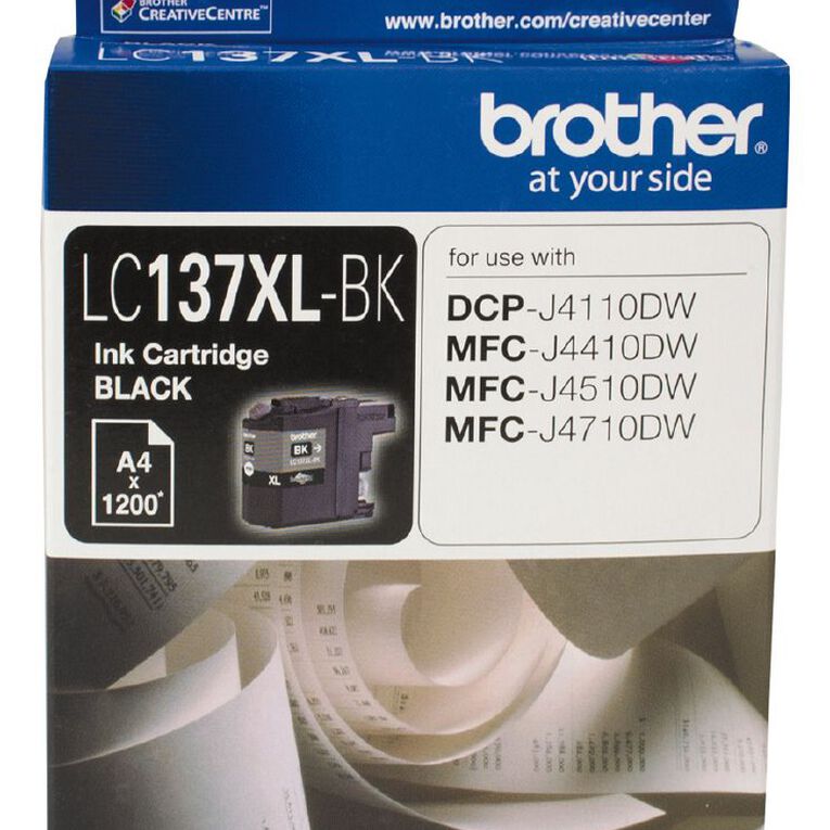 Brother Ink LC137XL Black (1200 Pages), , hi-res