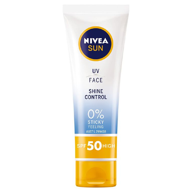 Nivea Sun Face UV Shine SPF50+ Control 50ml, , hi-res