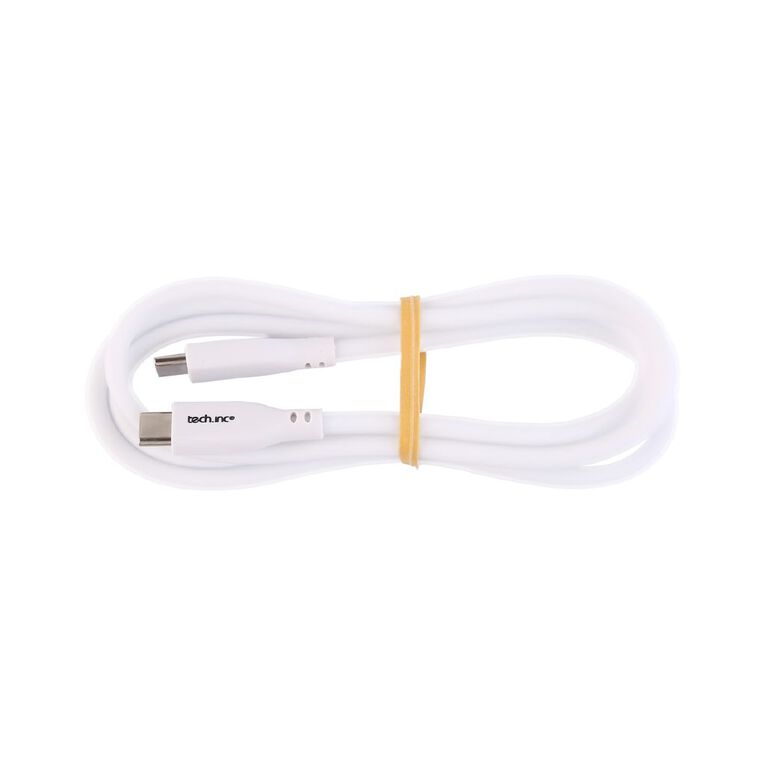 Tech.Inc 60W USB-C 1m Cable Twin Pack, , hi-res