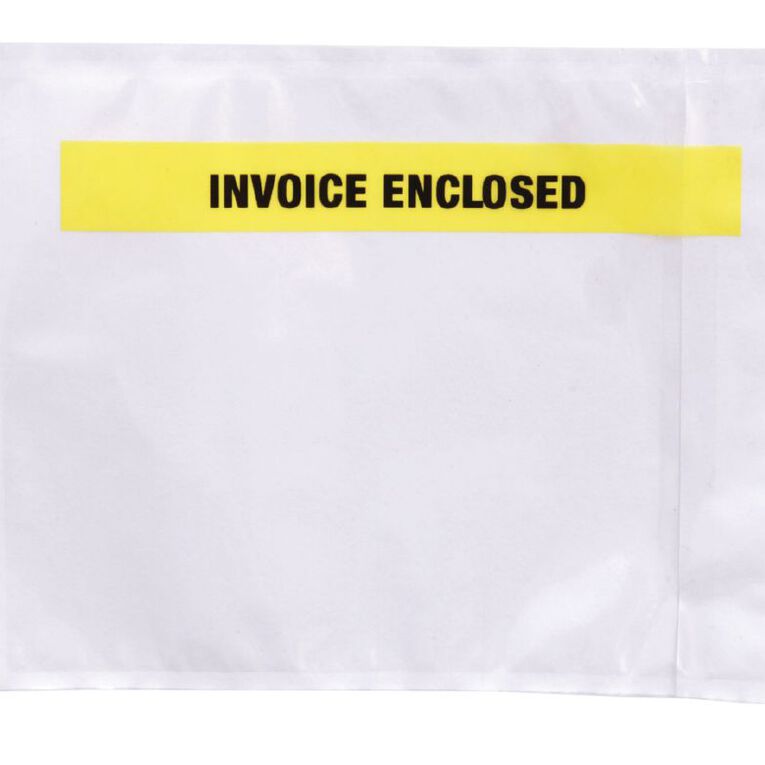 WS Packing Invoice Enclosed Labelope 100 Pack, , hi-res