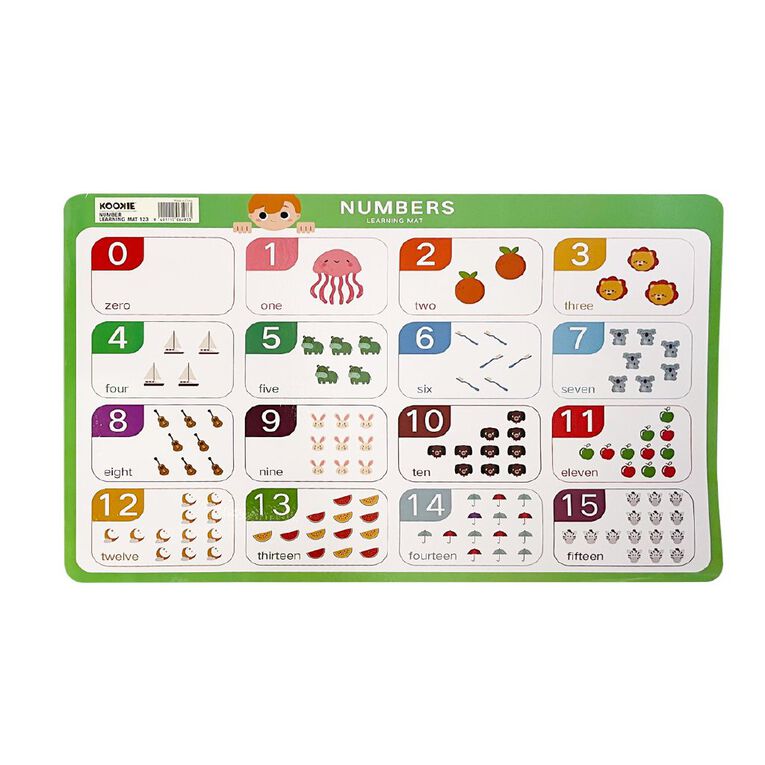 Kookie Number Learning Mat 123, , hi-res