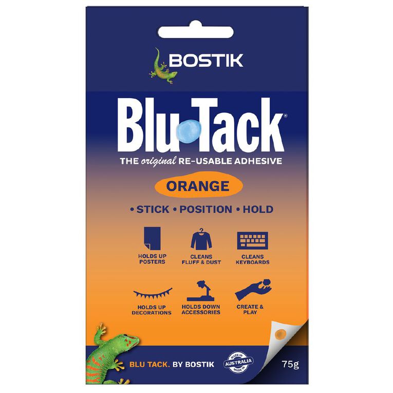 Bostik Blu-Tack 75g Orange, , hi-res