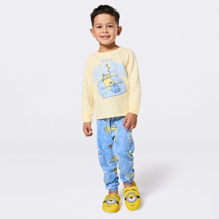 Minions Boys' Knit Pyjama Set, Yellow Light, hi-res