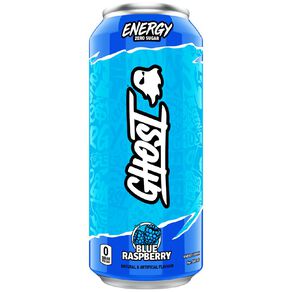 ghost energy rtd blue raspberry 500ml