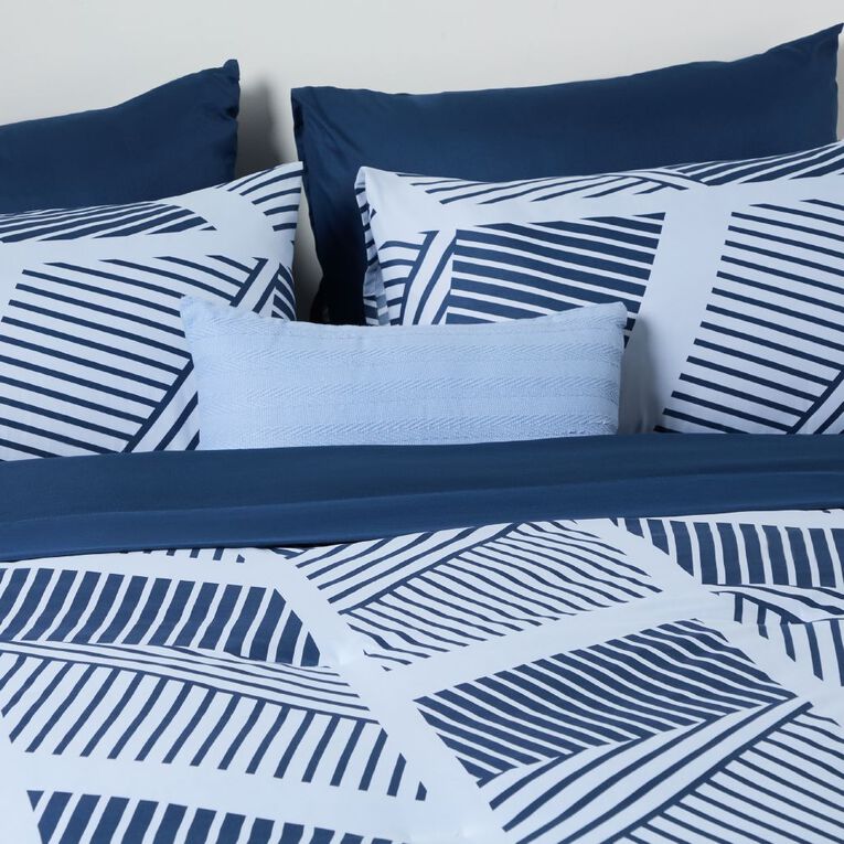 Living & Co 7 Piece Comforter Set Reversible Jetta Queen, , hi-res