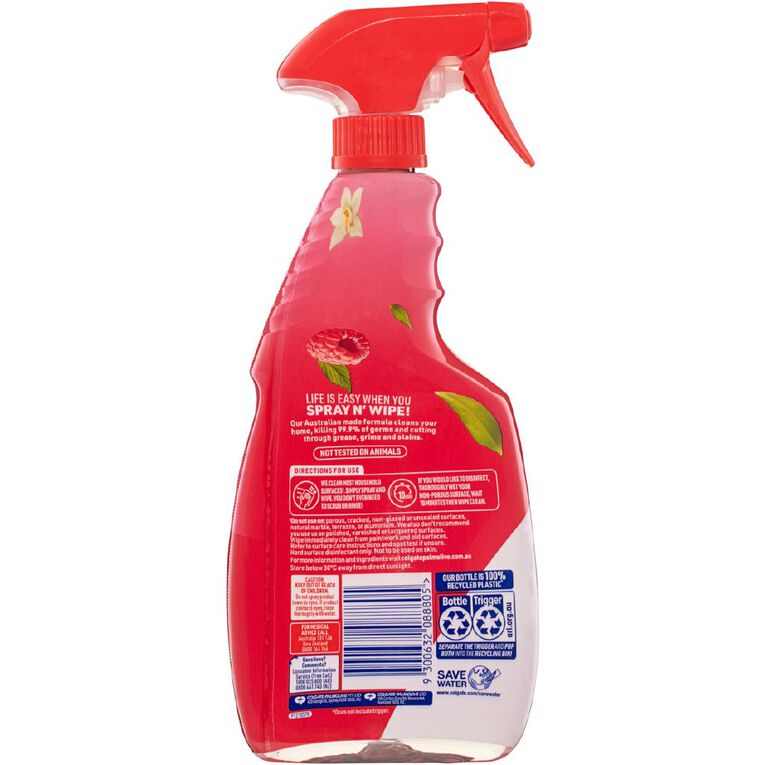 Ajax Spray n' Wipe Vanilla & Berries Multipurpose Cleaner 475ml, , hi-res