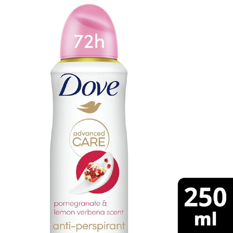 Dove Antiperspirant Advance Pomegranate 250ml, , hi-res