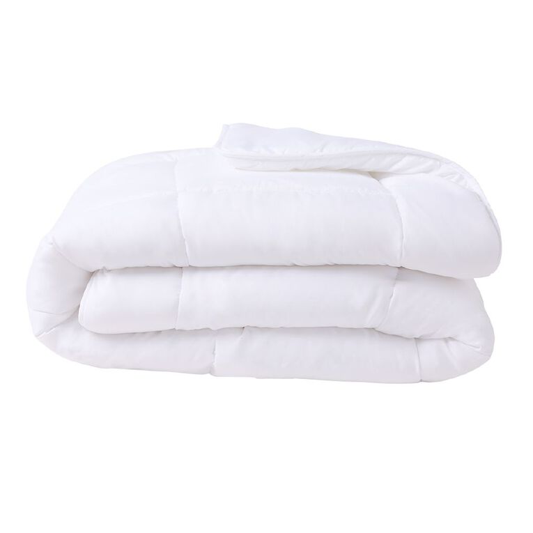Living & Co All Seasons Microfibre Duvet Inner White Queen, , hi-res