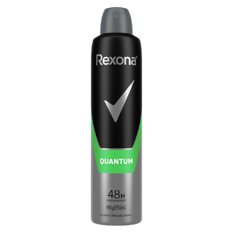 Rexona For Men Antiperspirant Base Deodorant Quantum 250ml, , hi-res