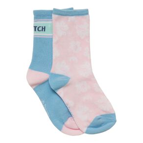 Stitch 2 Pack Crew Socks