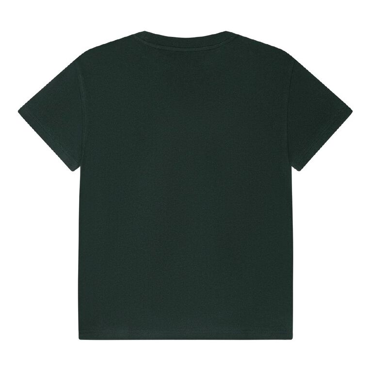 Young Original Short Sleeve Print Tee, Blue Dark, hi-res