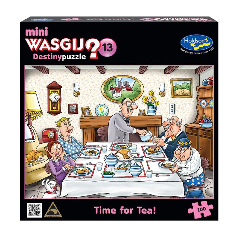 WASGIJ Mini Destiny 100 Piece Puzzle Assorted, , hi-res