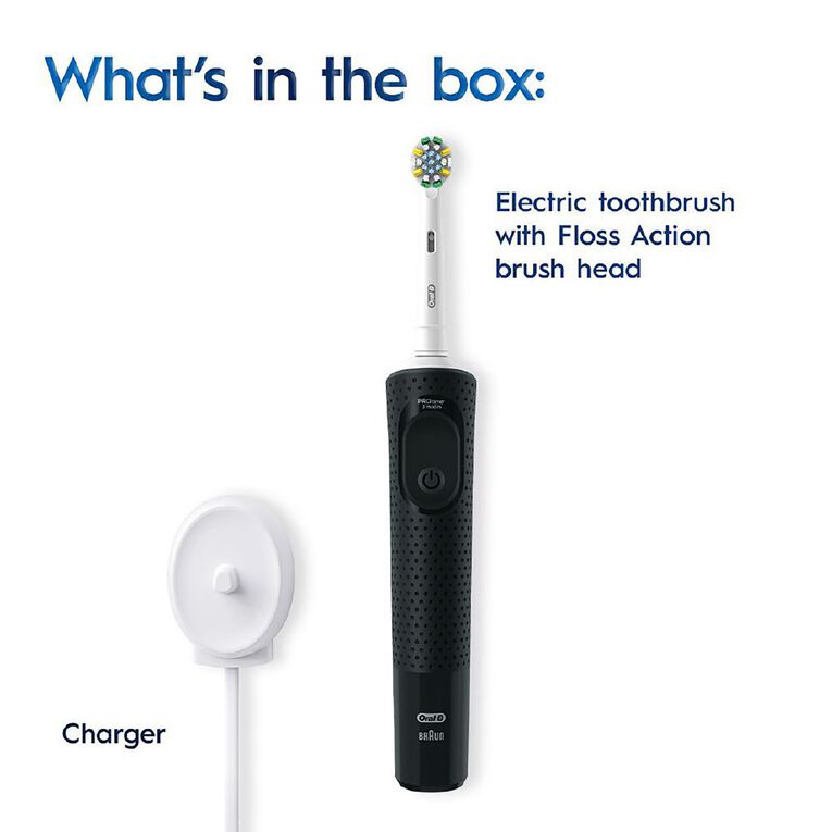 Oral-B Vitality Pro Deep Clean Electric Toothbrush Black, , hi-res