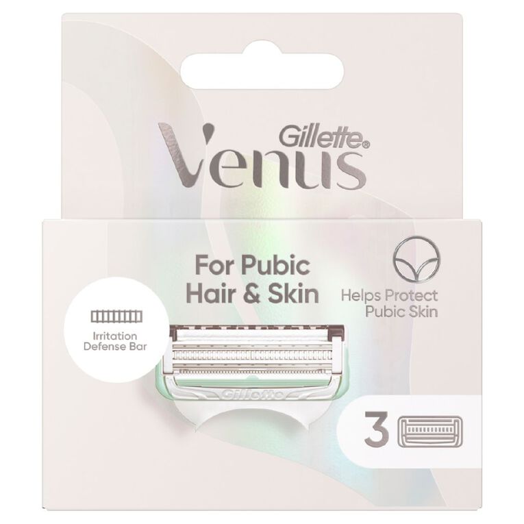 Gillette Venus Intimate Women's Bikini Blades 3 Pack, , hi-res