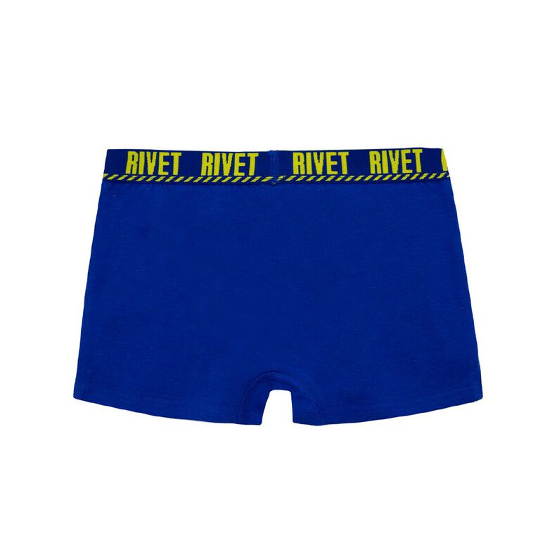 Rivet Boys' Trunks 4 Pack, Blue Mid, hi-res