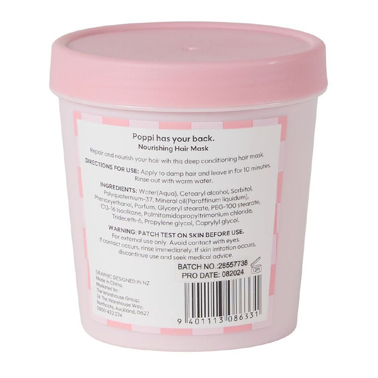 Poppi Nourishing Hair Mask 220ml, , hi-res