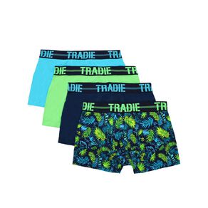 Tradie Men's Trunks Box Set 4 Pack