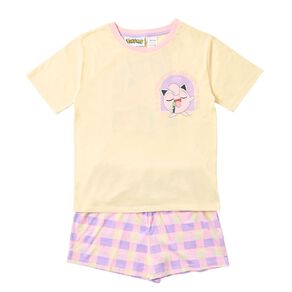 Pokemon Girls' Boxy T-Shirt and Short Pyjama Set