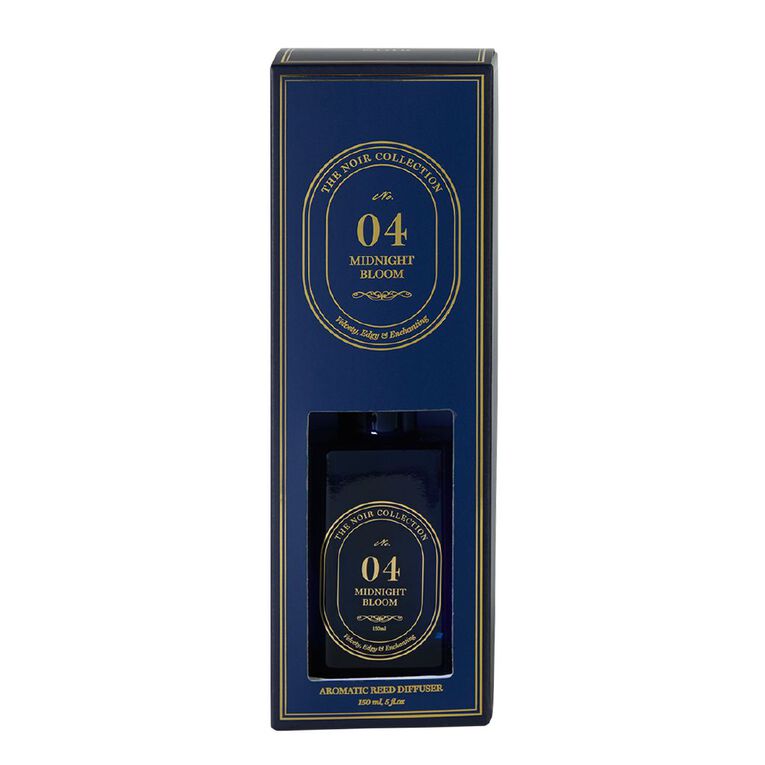 Living & Co Noir Reed Diffuser 04 Midnight Bloom 150ml, , hi-res
