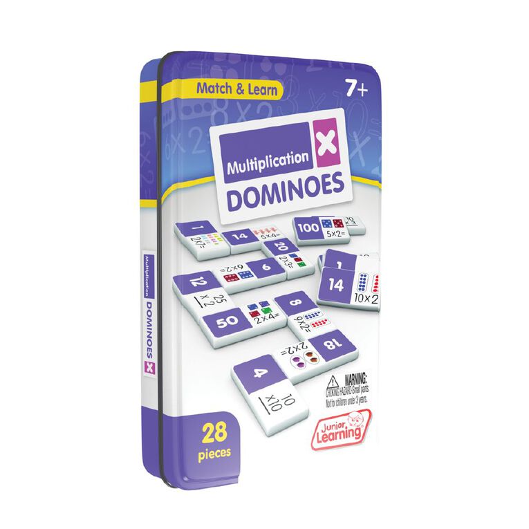 Junior Learning Multiplication Dominoes, , hi-res