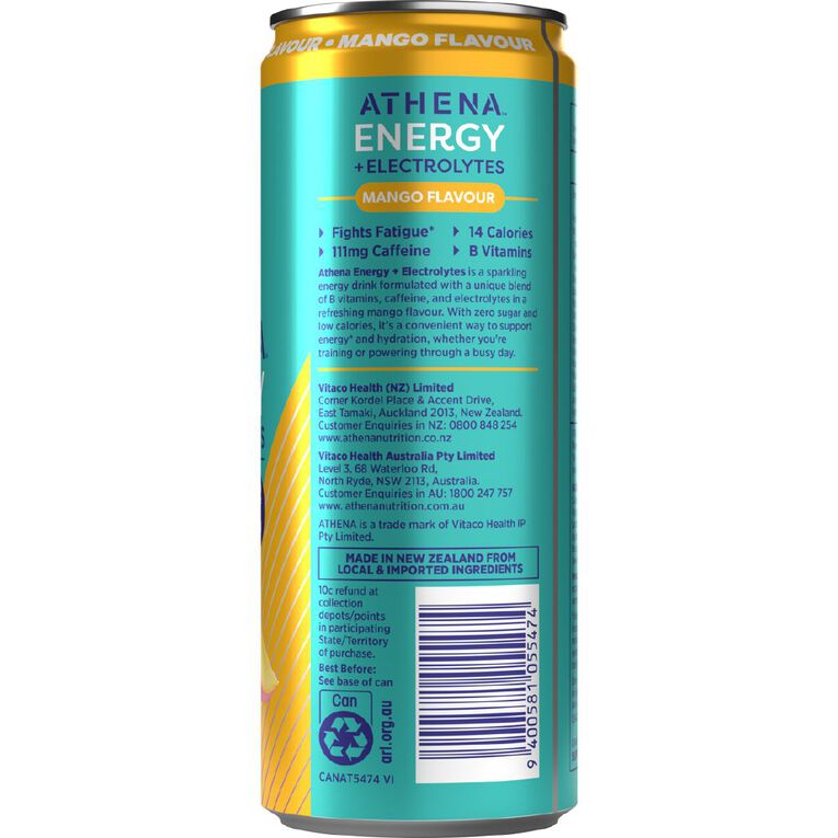 Athena Rtd Energy And Electrolytes Mango, , hi-res