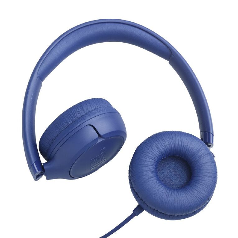 JBL JBL Tune 530 Wired 3.5Mm On-Ear Headphones - Blue, , hi-res