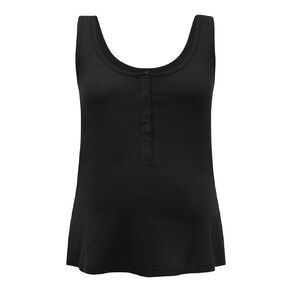 H&H Maternity Henley Tank