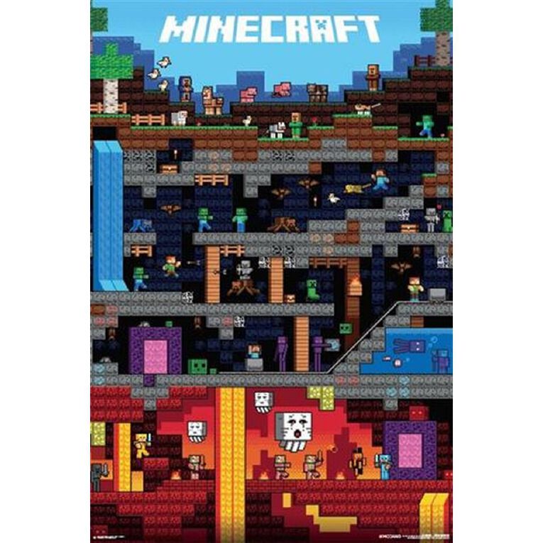 Minecraft Poster #19 Minecraft World Worldly, , hi-res