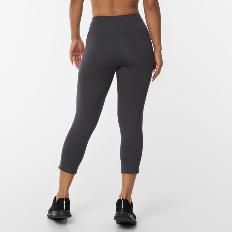 Active Intent Women's Cooldry Core Crop Leggings, Grey Dark, hi-res